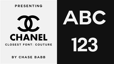 Coco Chanel font free